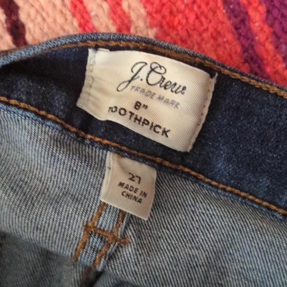 J. Crew 8" Toothpick size 27 - Picture 6 of 6